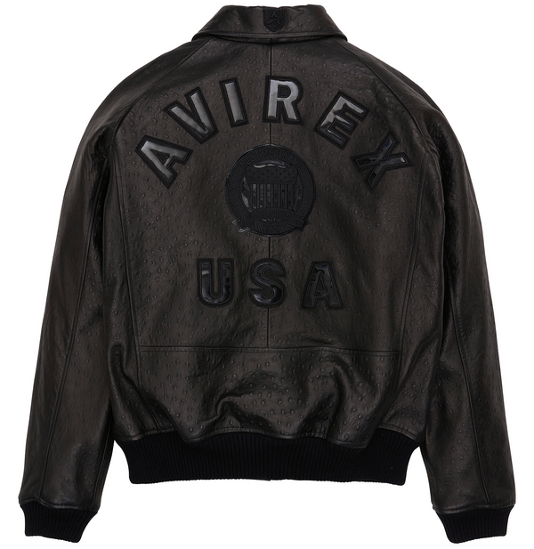 Avirex Leather Jacket - RockStar Jacket