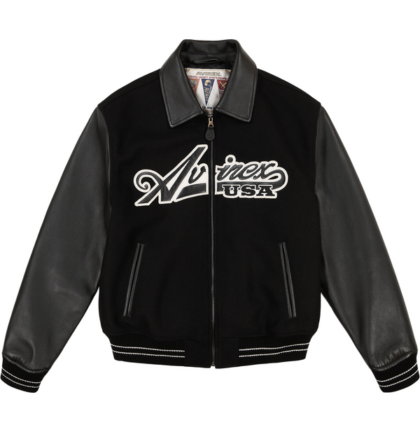 New avirex leather jackets hotsell