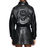 LIMITED EDITION CROPPED CROC ICON JACKET