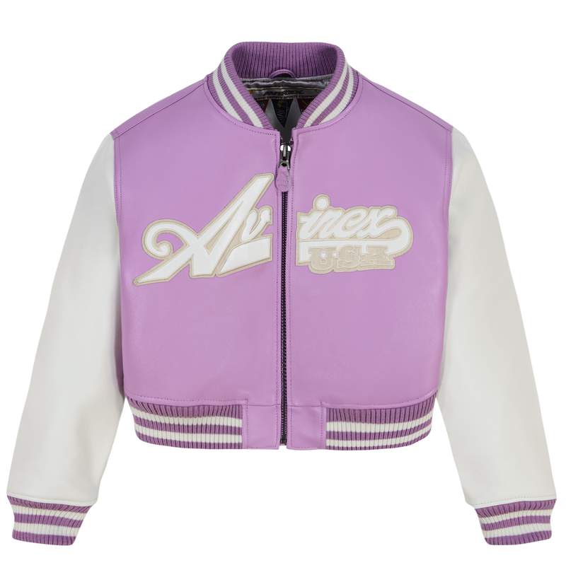 CROPPED SCRIPT JACKET