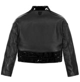 CROPPED MOTO JACKET