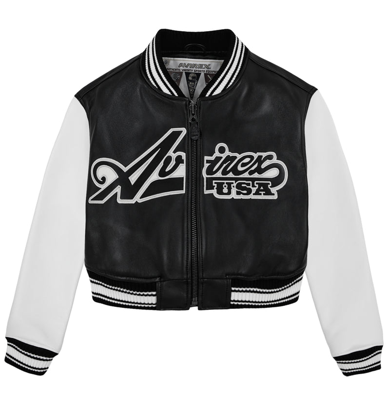 CROPPED SCRIPT JACKET