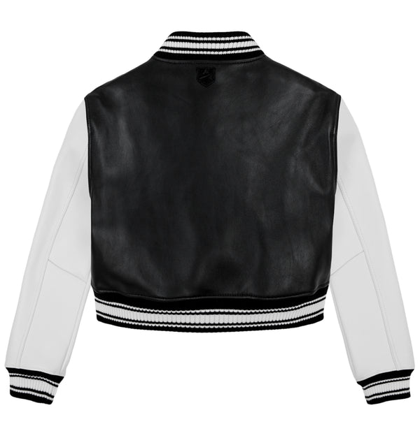 CROPPED SCRIPT JACKET