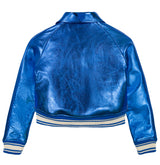 LIMITED EDITION CROPPED METALLIC ICON JACKET