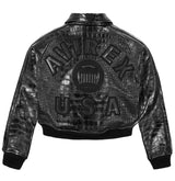 LIMITED EDITION CROPPED CROC ICON JACKET