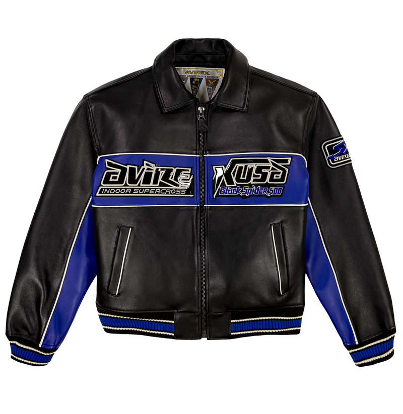 BLACK SPIDER RACER JACKET