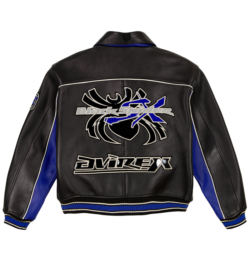 BLACK SPIDER RACER JACKET