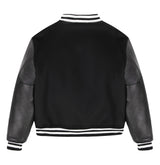 WOOL LEATHER VARSITY JACKET