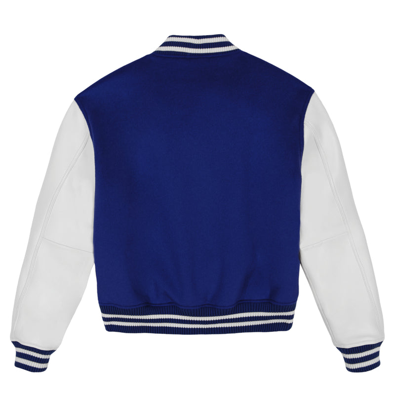 WOOL LEATHER VARSITY JACKET