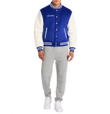 WOOL LEATHER VARSITY JACKET