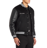 WOOL LEATHER VARSITY JACKET