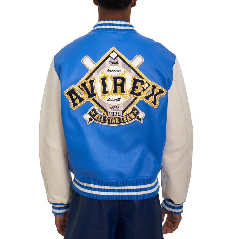 Avirex Men's Baseball Varsity Jacket